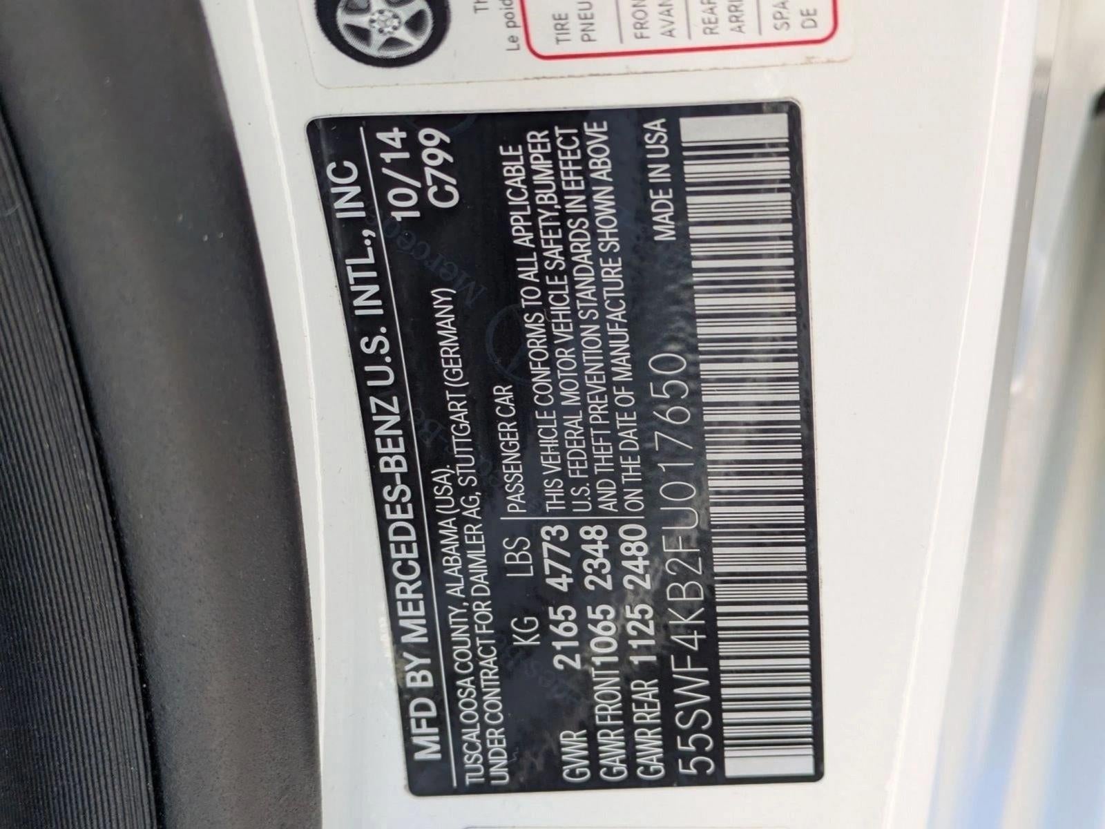 2015 Mercedes-Benz C-Class C 300 4MATIC® Luxury Sedan