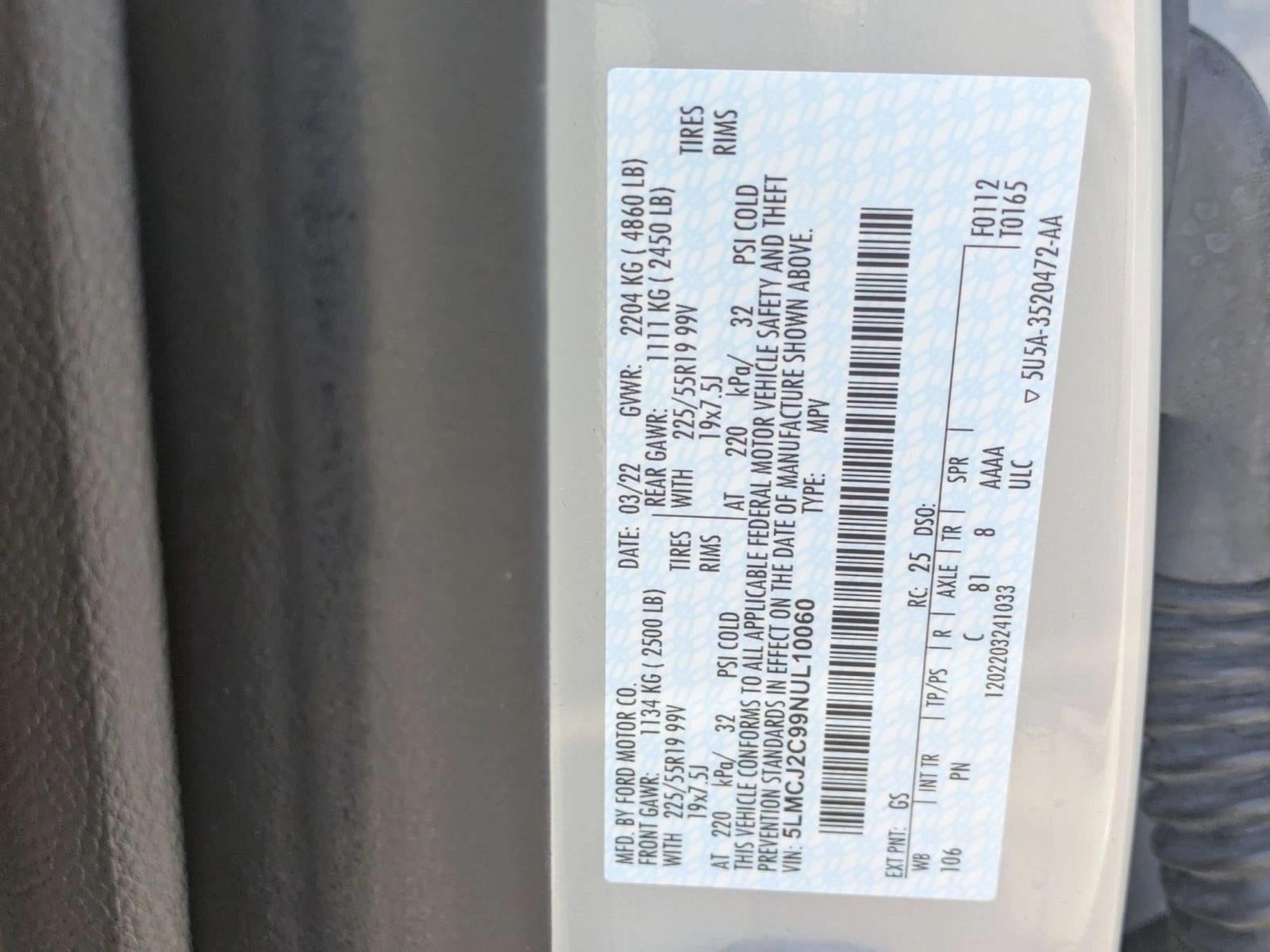 2022 Lincoln Corsair Reserve FWD