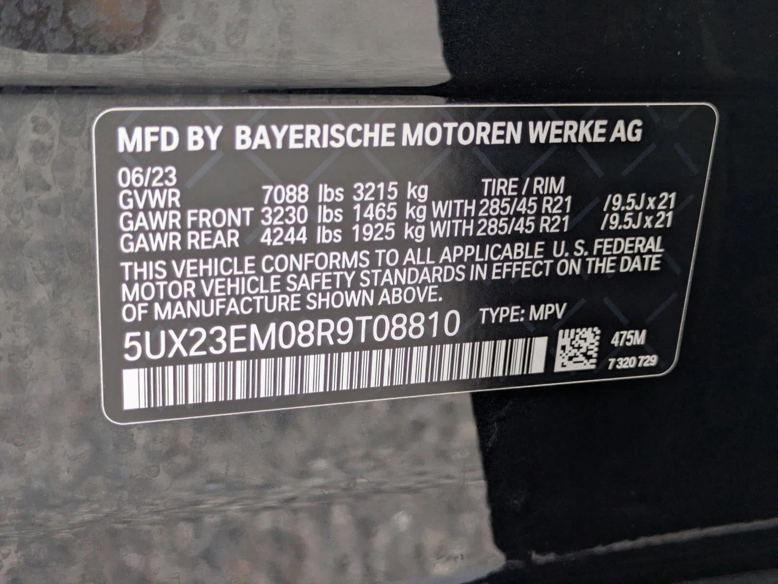 2024 BMW X7 xDrive40i Sports Activity Vehicle