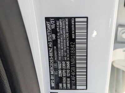 2022 Mercedes-Benz C-Class C 300 Sedan