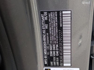 2025 Mercedes-Benz C-Class C 300 Sedan