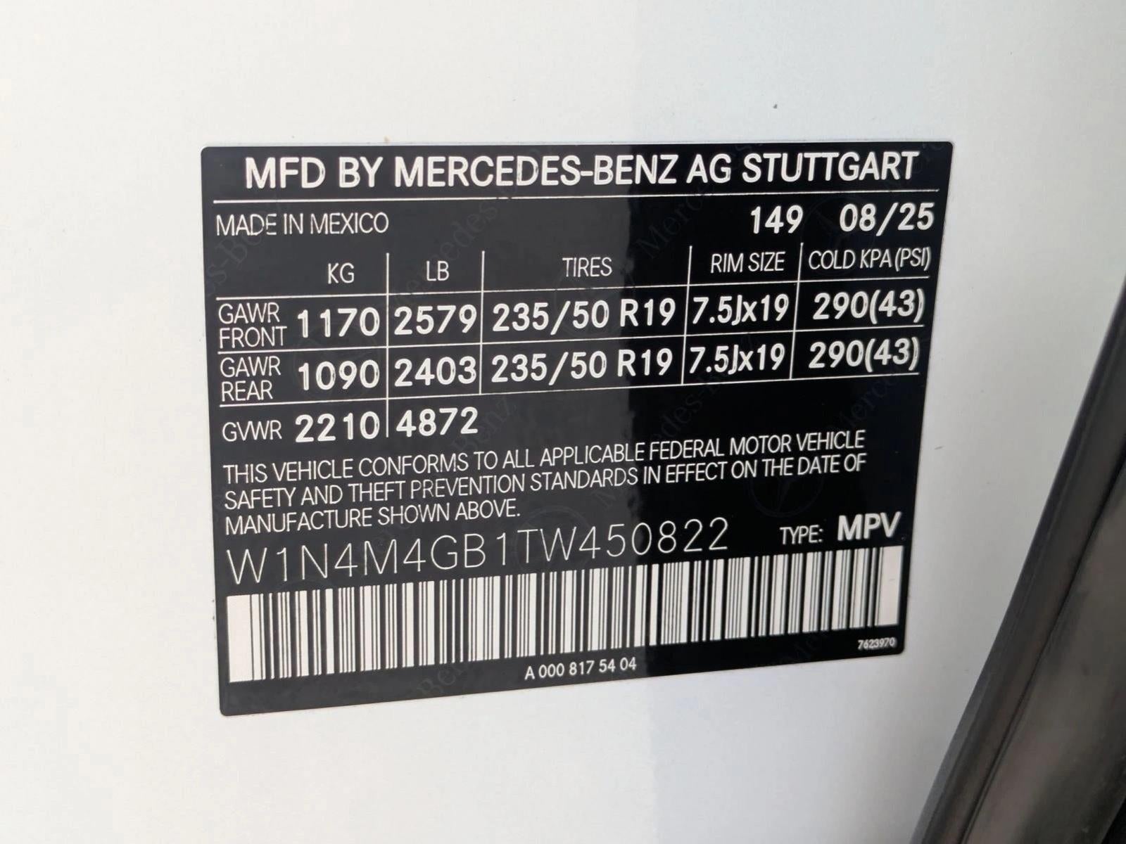 2026 Mercedes-Benz GLB GLB 250 SUV