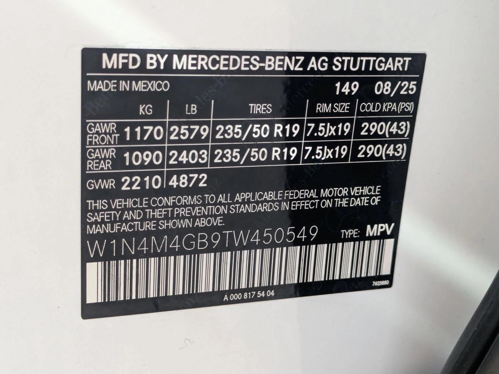 2026 Mercedes-Benz GLB GLB 250 SUV