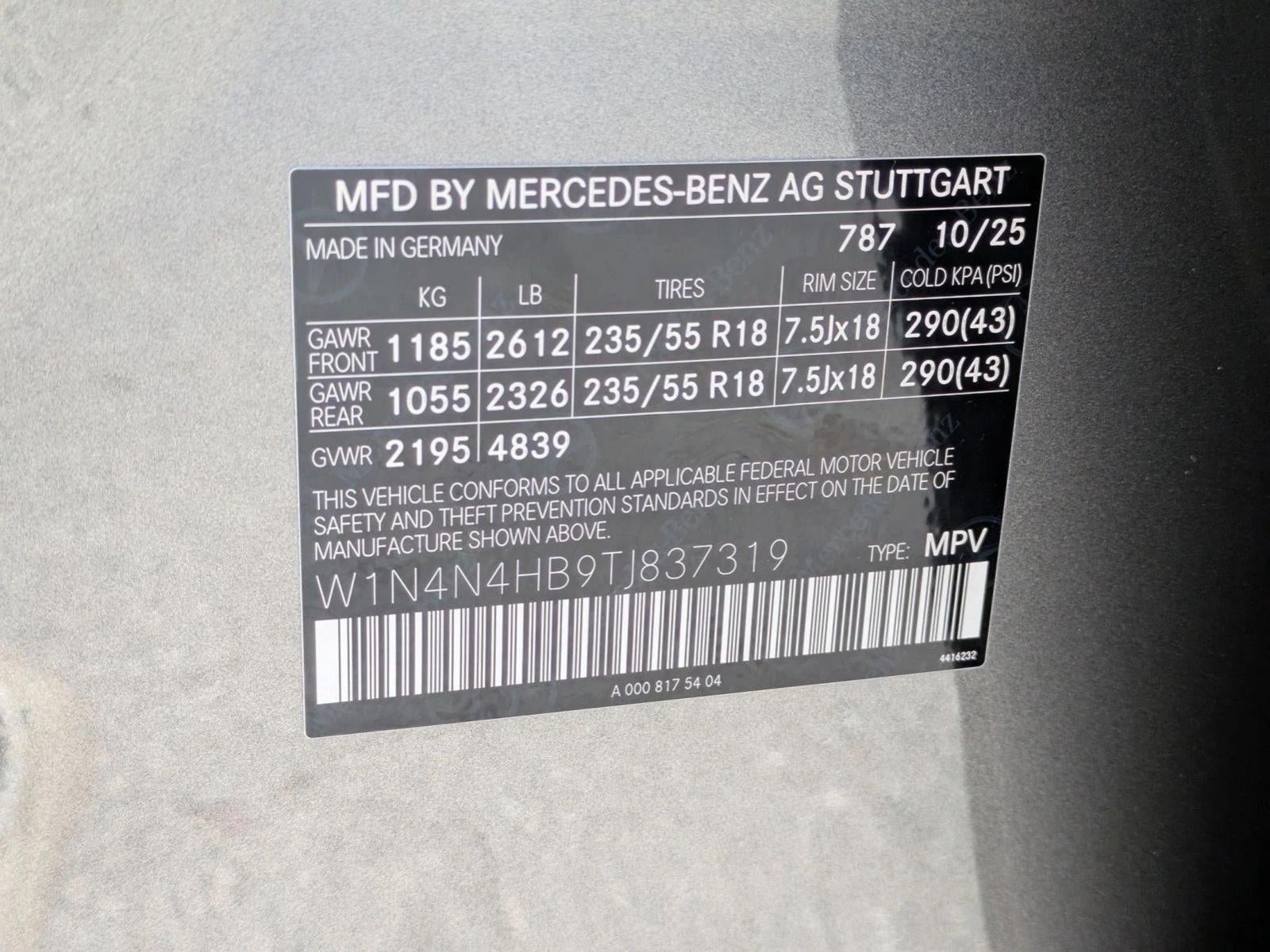 2026 Mercedes-Benz GLA GLA 250 4MATIC® SUV