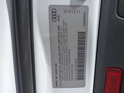 2022 Audi S5 Sportback Premium Plus 3.0 TFSI quattro