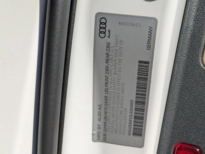 2020 Audi A4 Sedan Premium 40 TFSI