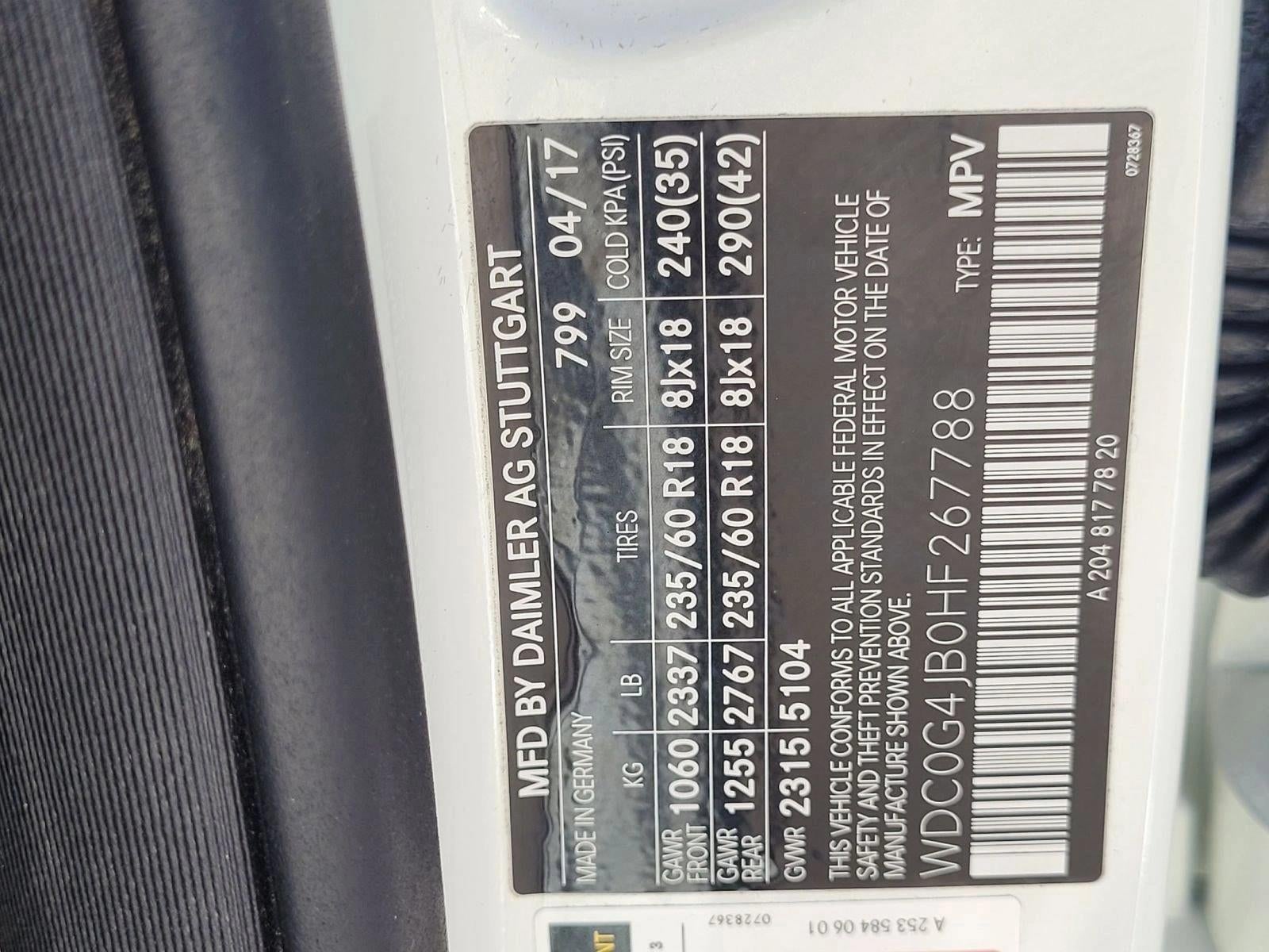 2017 Mercedes-Benz GLC GLC 300 SUV