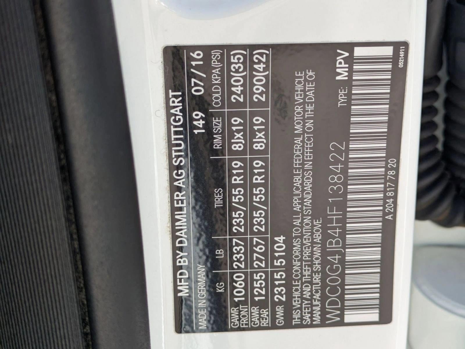 2017 Mercedes-Benz GLC GLC 300 SUV