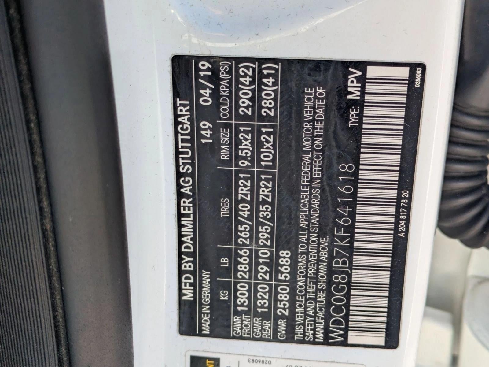 2019 Mercedes-Benz GLC AMG® GLC 63 4MATIC®+ SUV