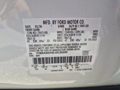 2020 Ford Explorer XLT 4WD