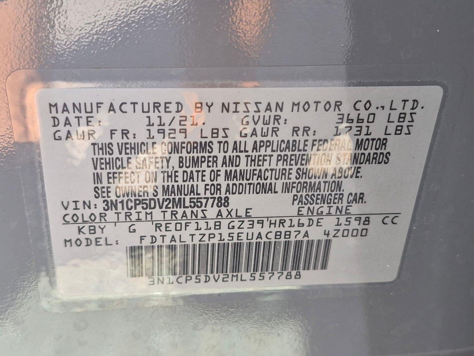2021 Nissan Kicks SR FWD