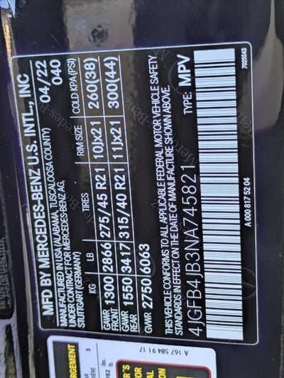 2022 Mercedes-Benz GLE GLE 350 SUV