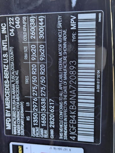 2022 Mercedes-Benz GLE GLE 350 4MATIC® SUV