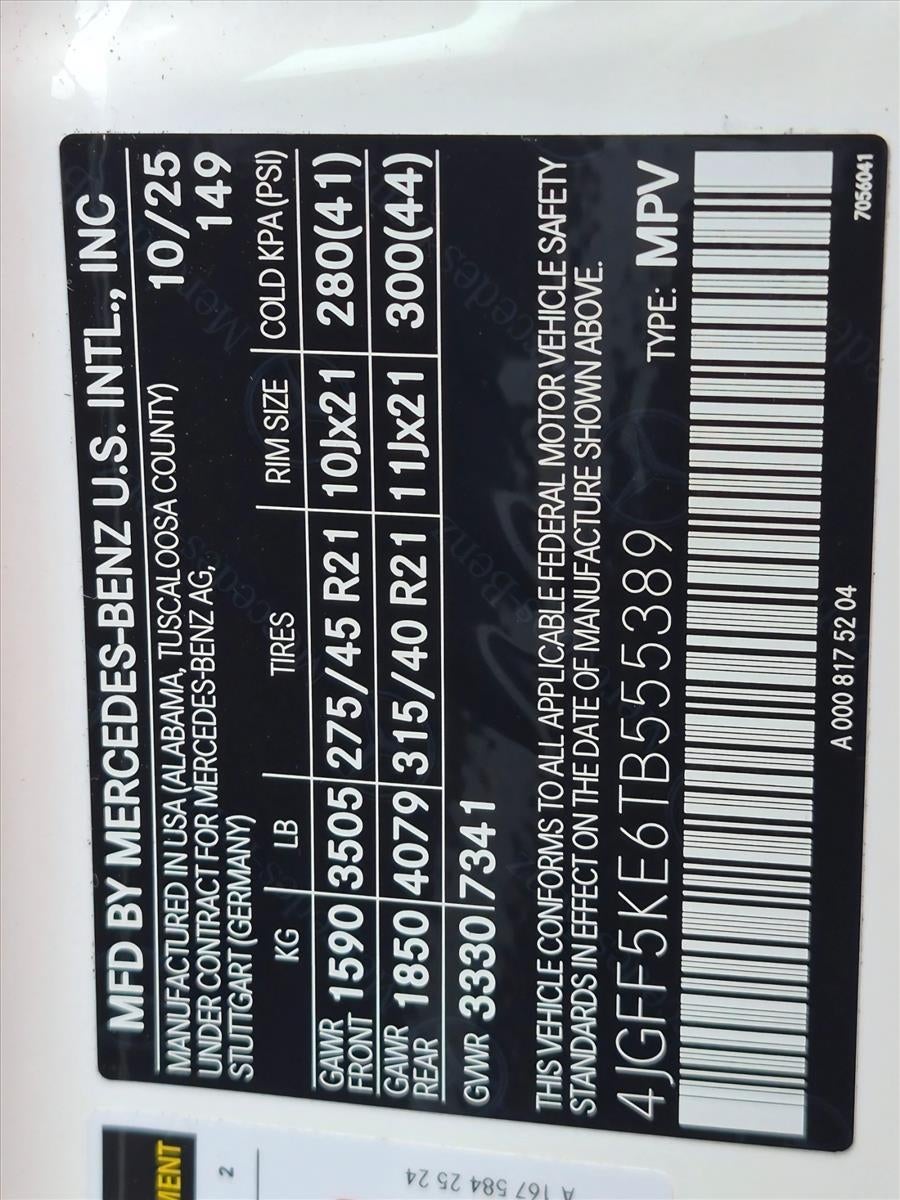 2026 Mercedes-Benz GLS GLS 450 4MATIC® SUV