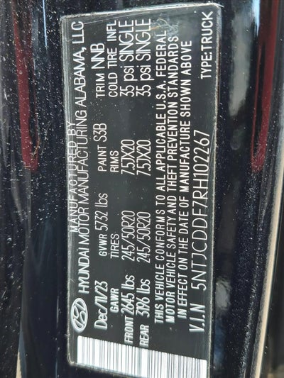 2024 Hyundai SANTA CRUZ NIGHT AWD