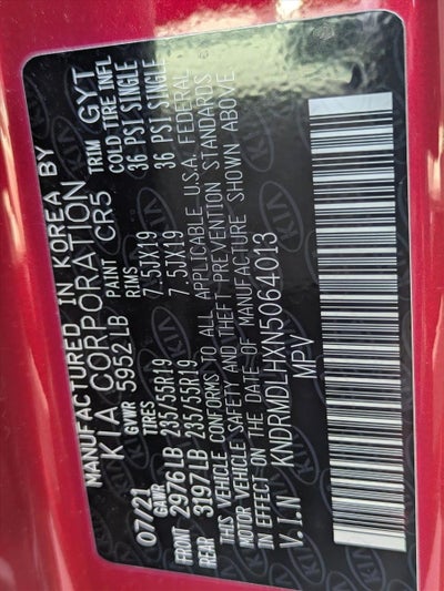 2022 Kia Sorento Plug-In Hybrid SX Prestige AWD