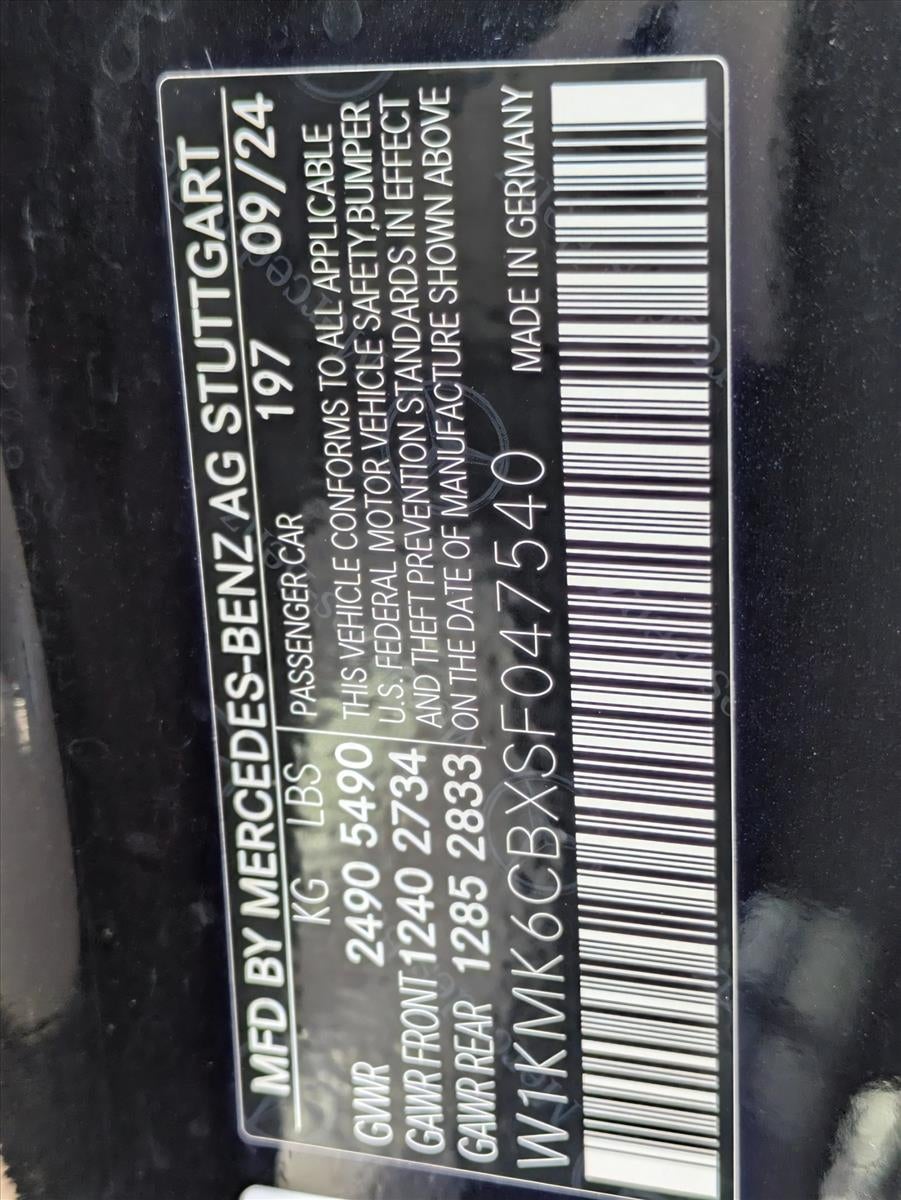 2025 Mercedes-Benz CLE AMG® CLE 53 4MATIC®+ Cabriolet