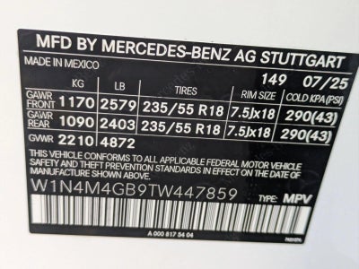 2026 Mercedes-Benz GLB GLB 250 SUV