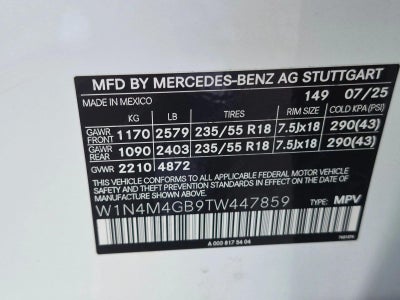 2026 Mercedes-Benz GLB GLB 250 SUV