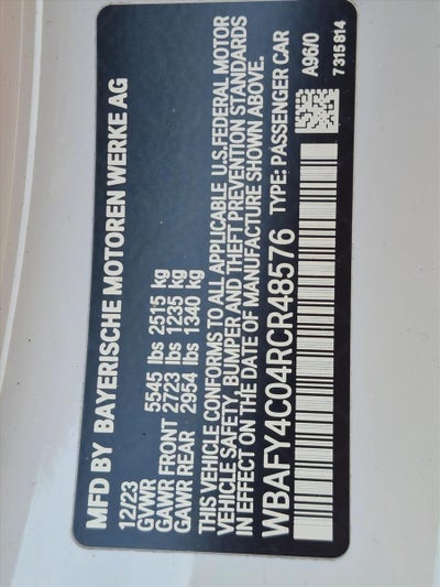 2024 BMW M850i xDrive Convertible