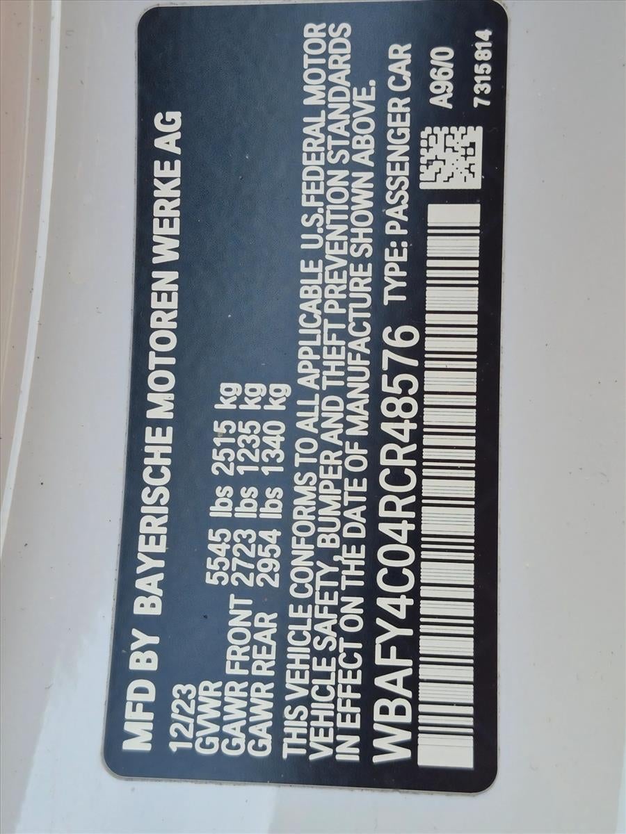 2024 BMW M850i xDrive Convertible