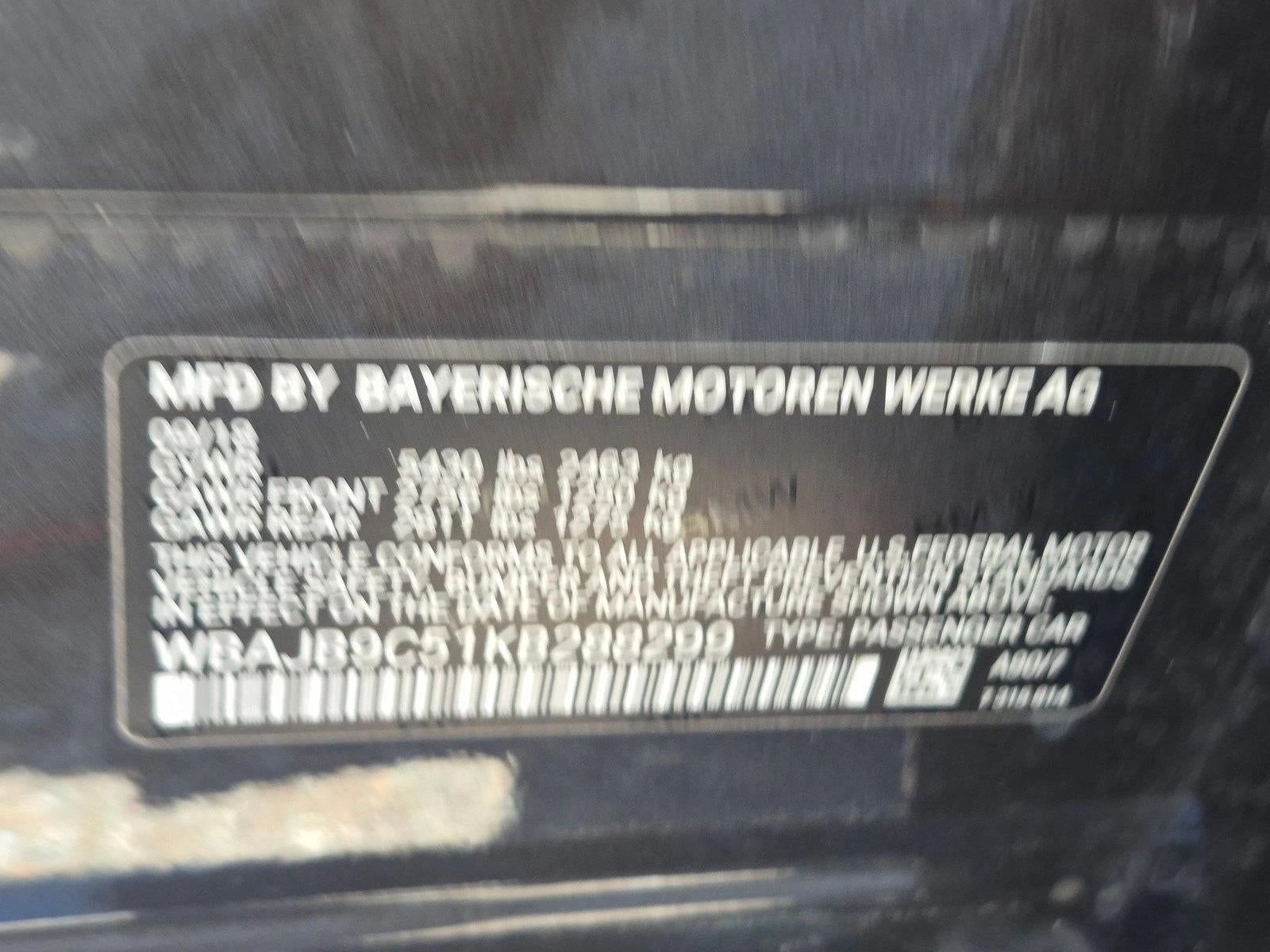 2019 BMW M550i xDrive Sedan