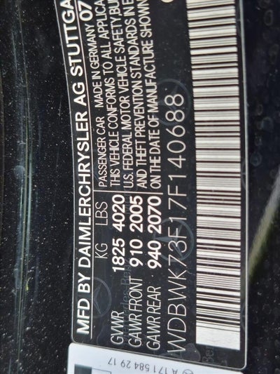 2007 Mercedes-Benz SLK SLK 55 AMG®