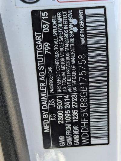 2016 Mercedes-Benz E-Class E 350 Sport Sedan