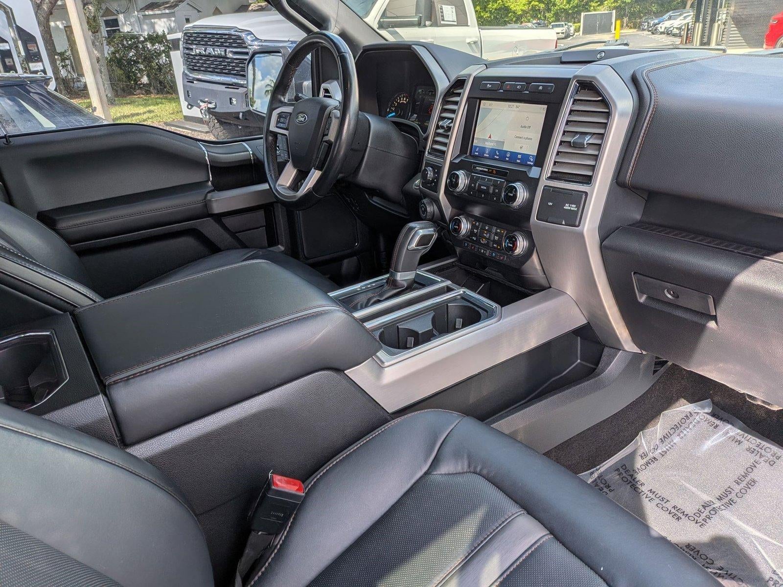 2019 Ford F-150 Platinum 4WD SuperCrew 5.5' Box