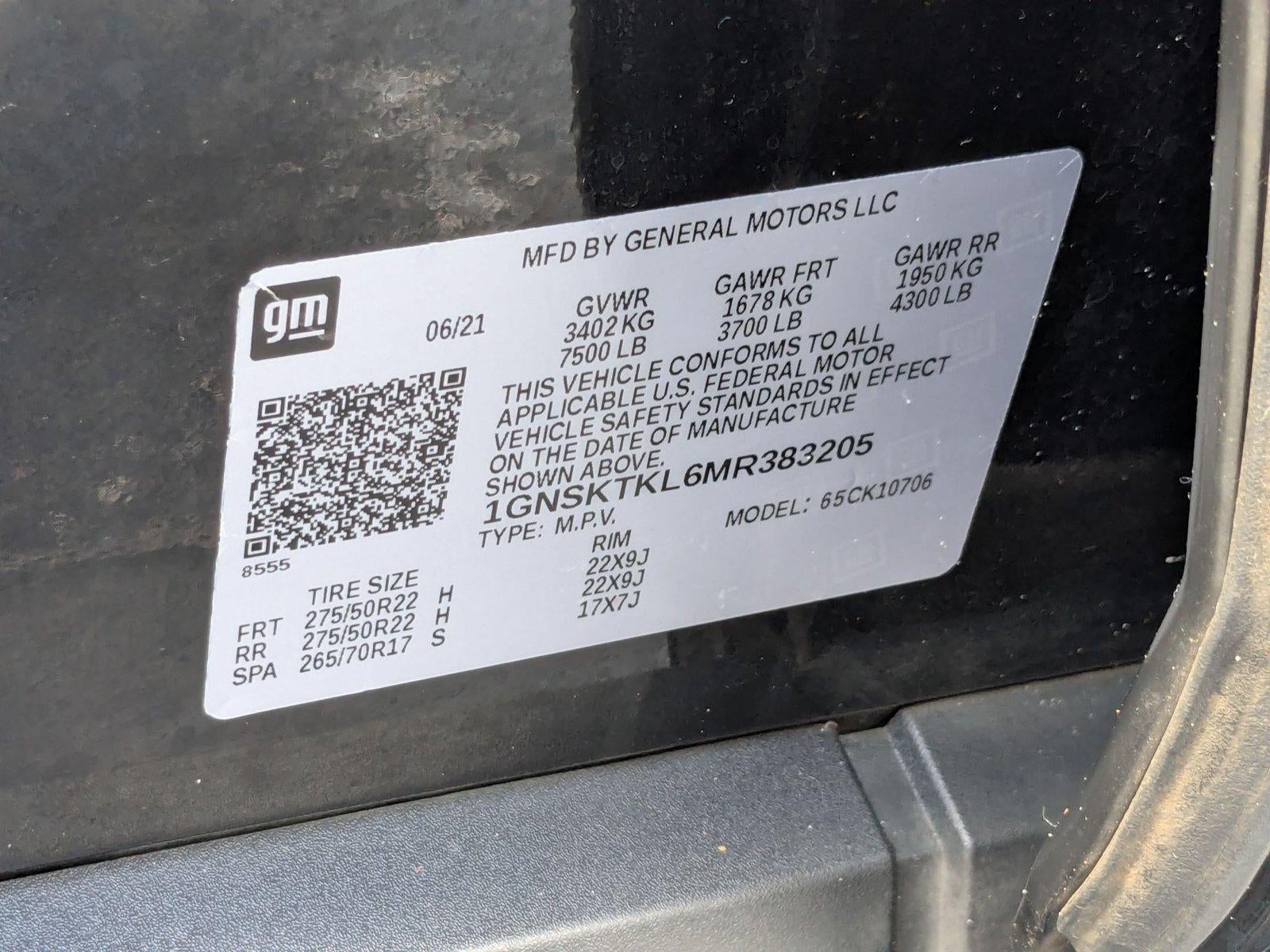 2021 Chevrolet Tahoe 4WD High Country