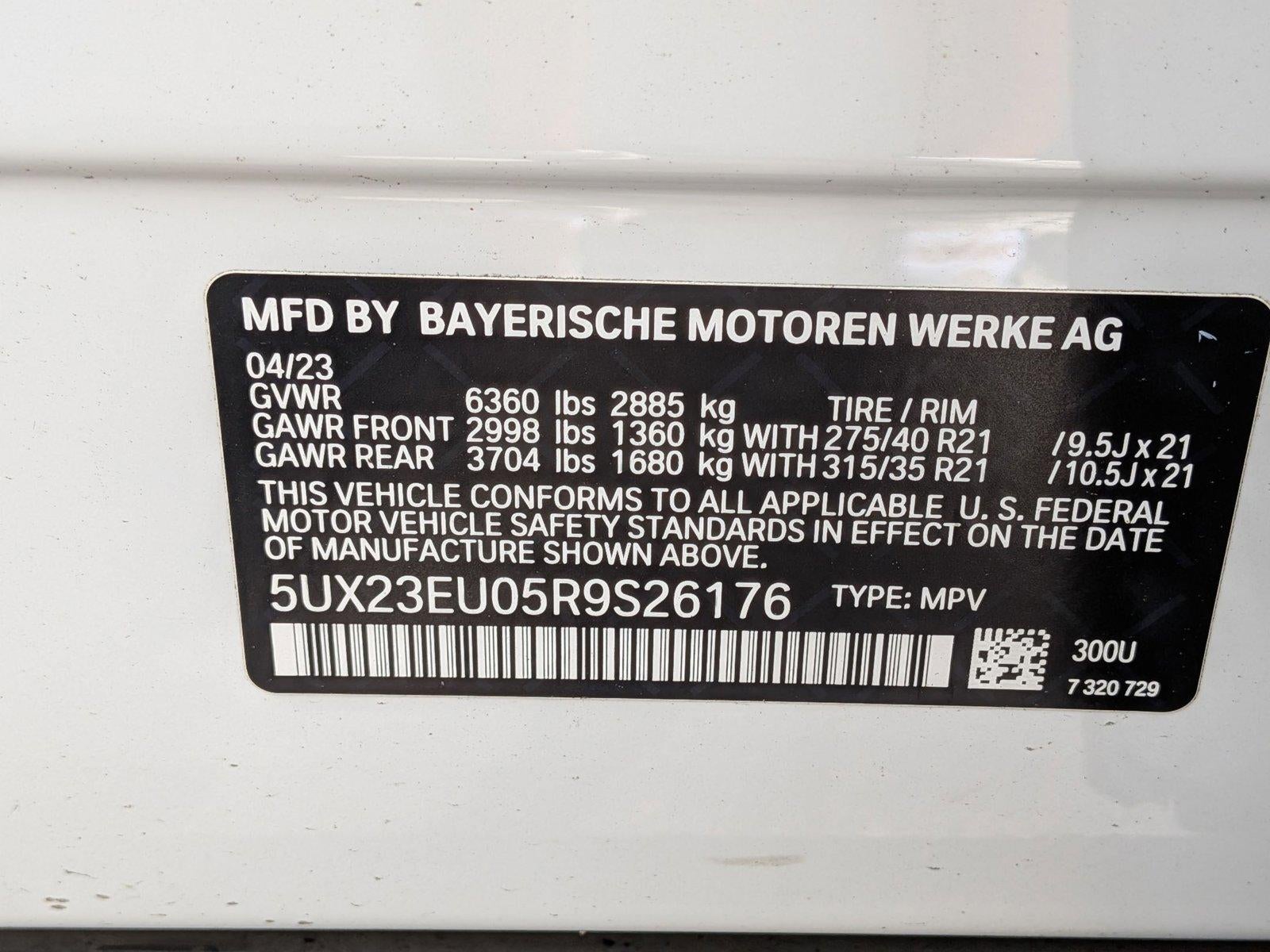 2024 BMW X5 xDrive40i Sports Activity Vehicle
