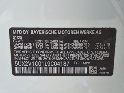 2020 BMW X4 xDrive30i Sports Activity Coupe