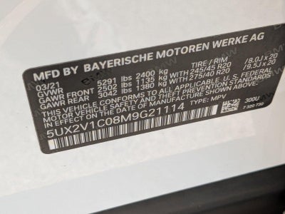 2021 BMW X4 xDrive30i Sports Activity Coupe