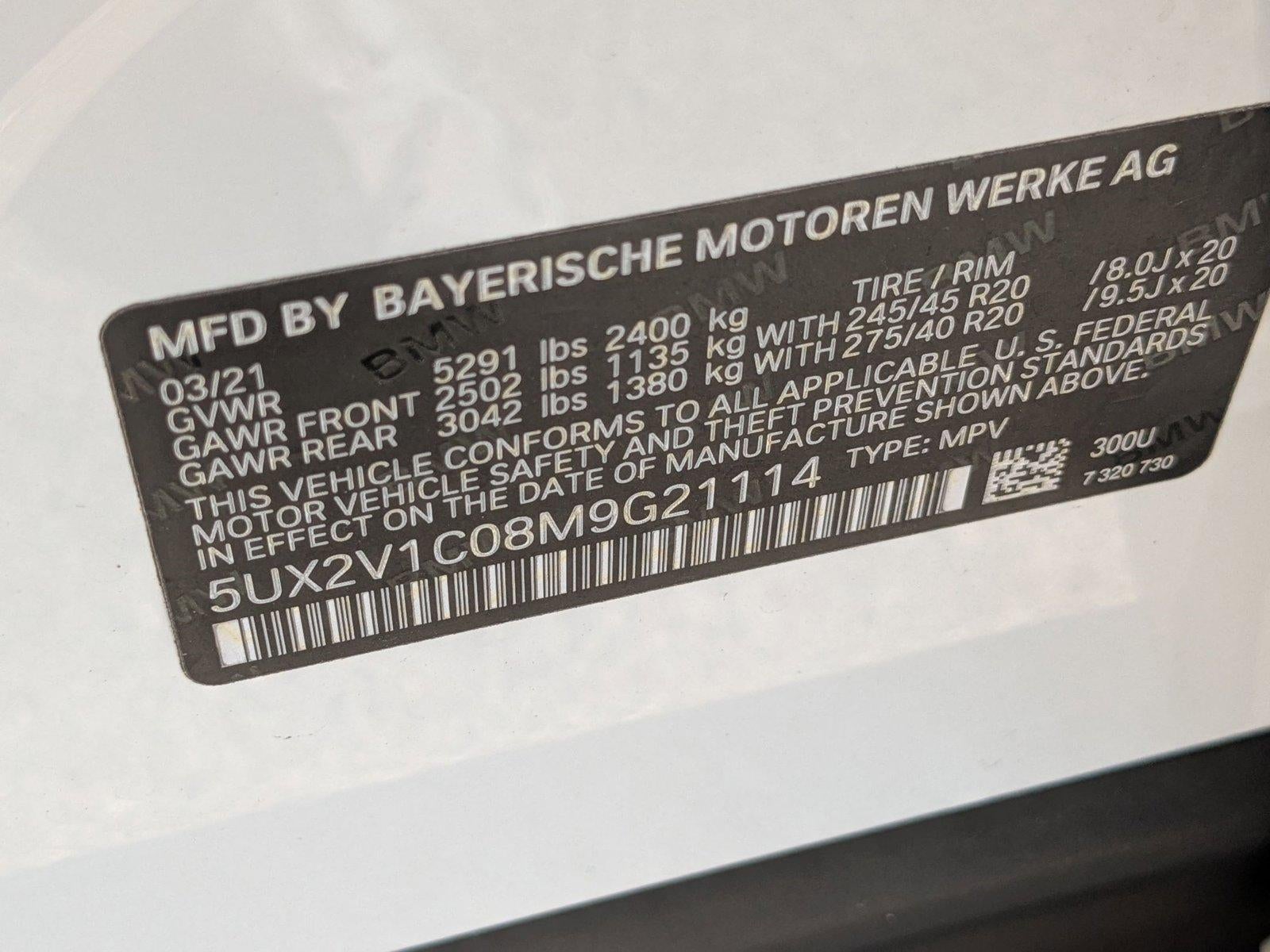 2021 BMW X4 xDrive30i Sports Activity Coupe