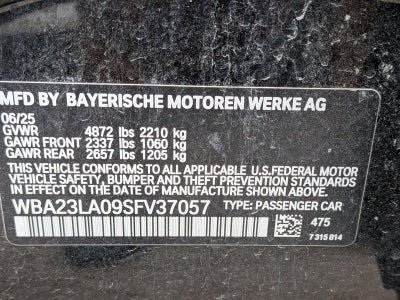 2025 BMW 330i xDrive Sedan