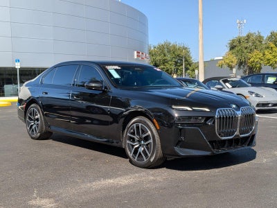 2024 BMW 740i xDrive Sedan