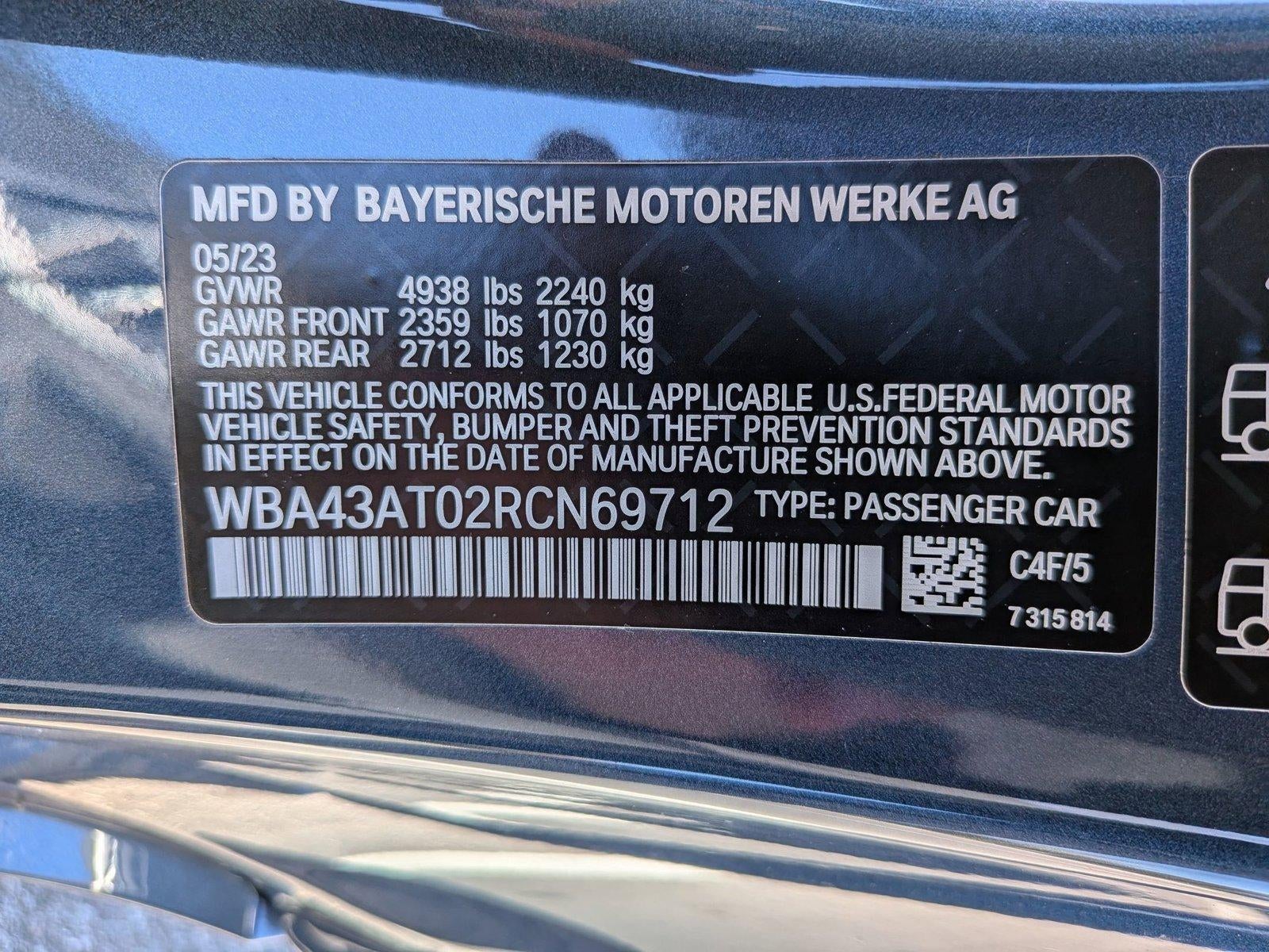 2024 BMW 430i xDrive Convertible