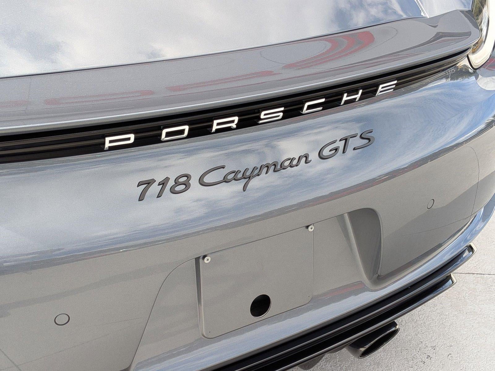 2025 Porsche 718 Cayman GTS 4.0 Coupe