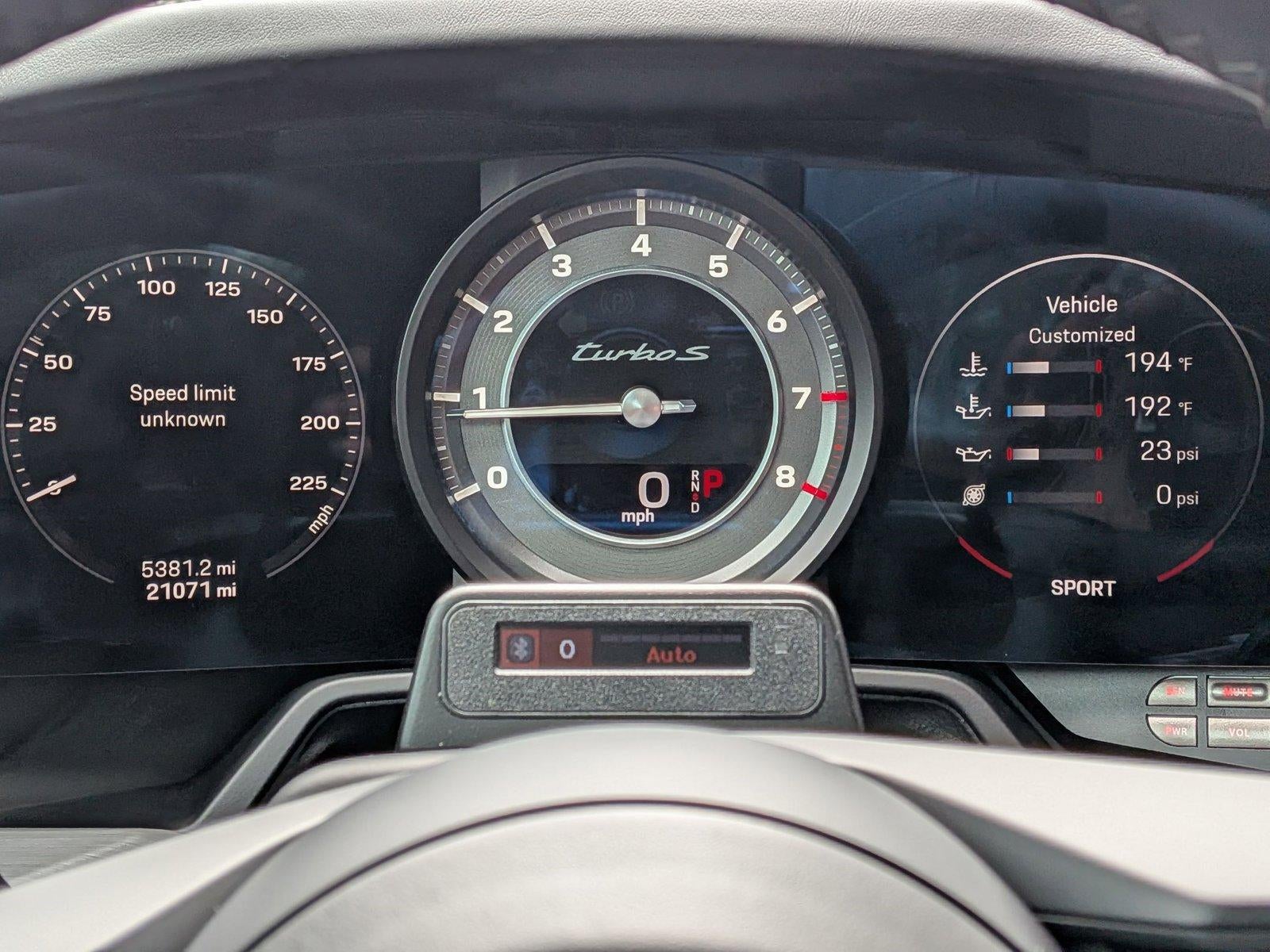 2021 Porsche 911 Turbo S Cabriolet