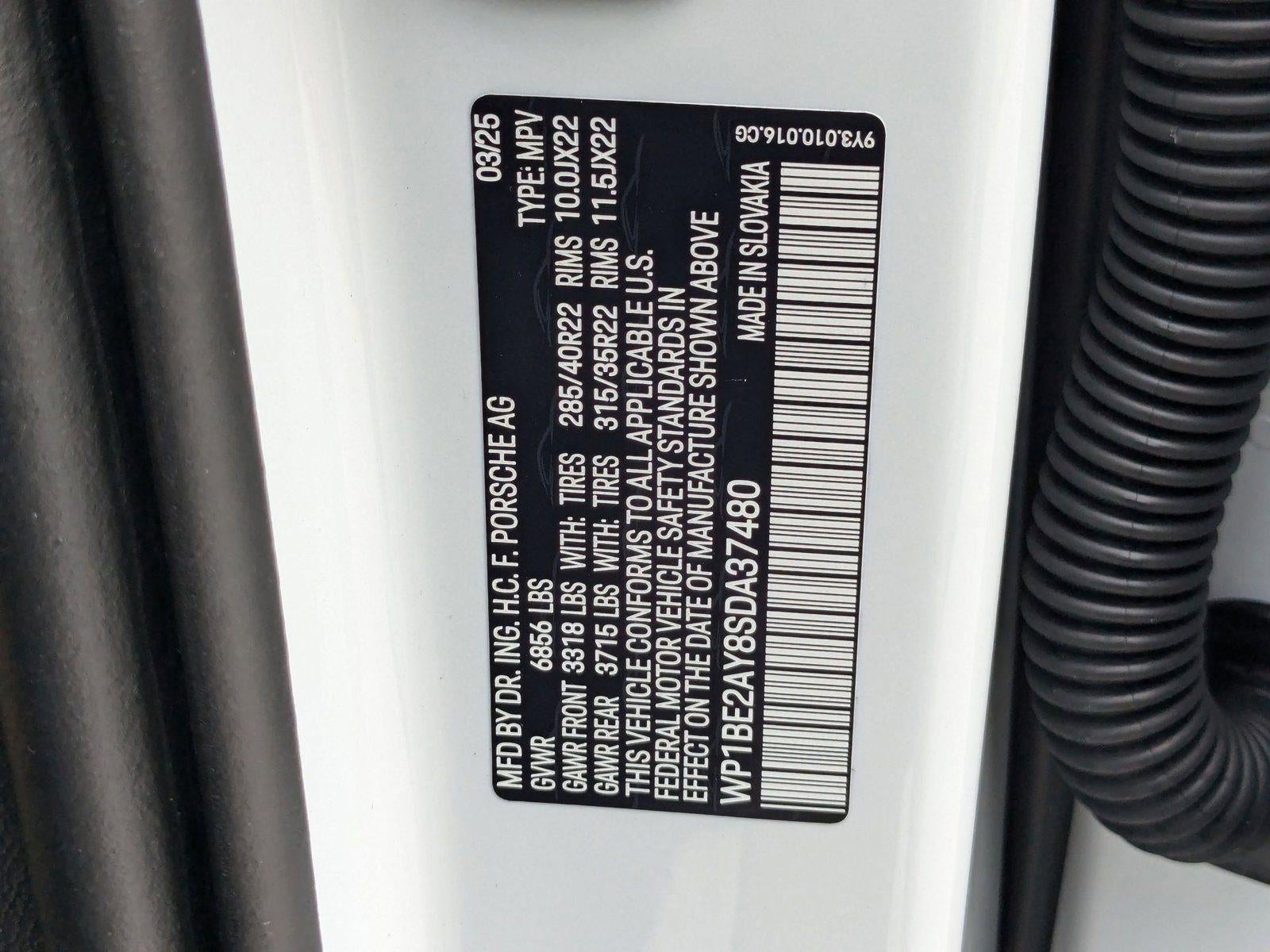 2025 Porsche Cayenne E-Hybrid Coupe AWD