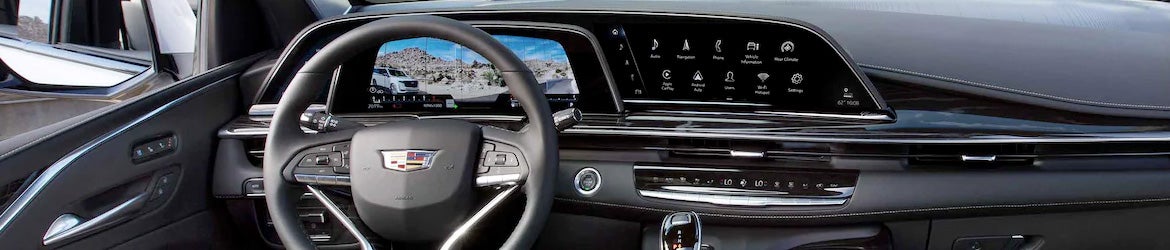 Escalade model technology features view