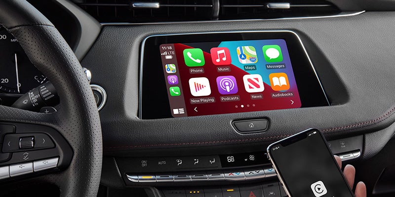 2024 Cadillac XT4 screen