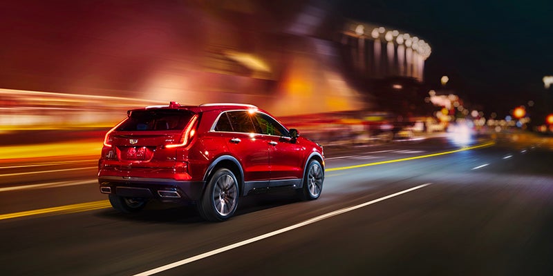 Red Cadillac XT4
