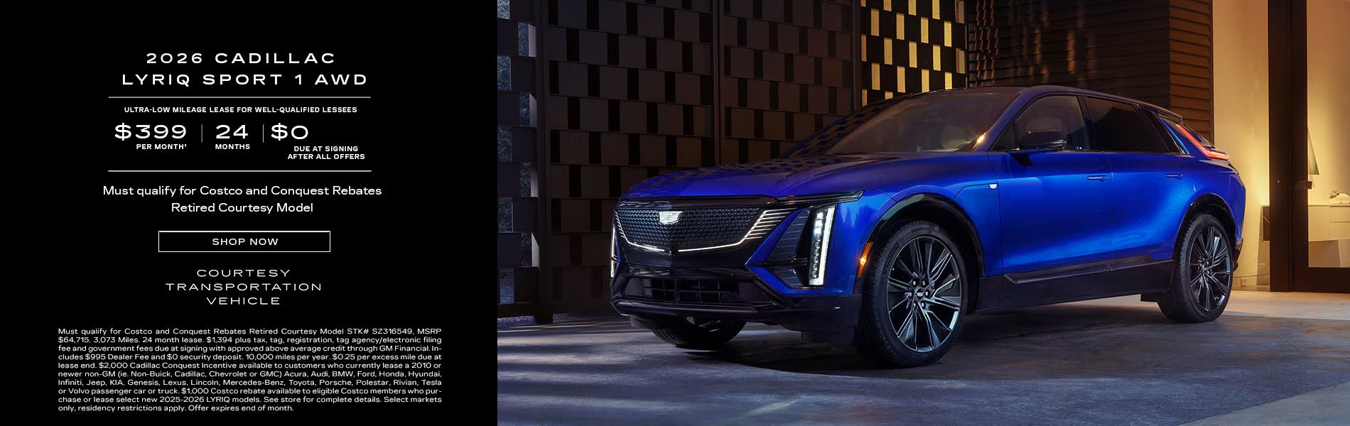 2026 Cadillac LYRIQ Sport 1 AWD
