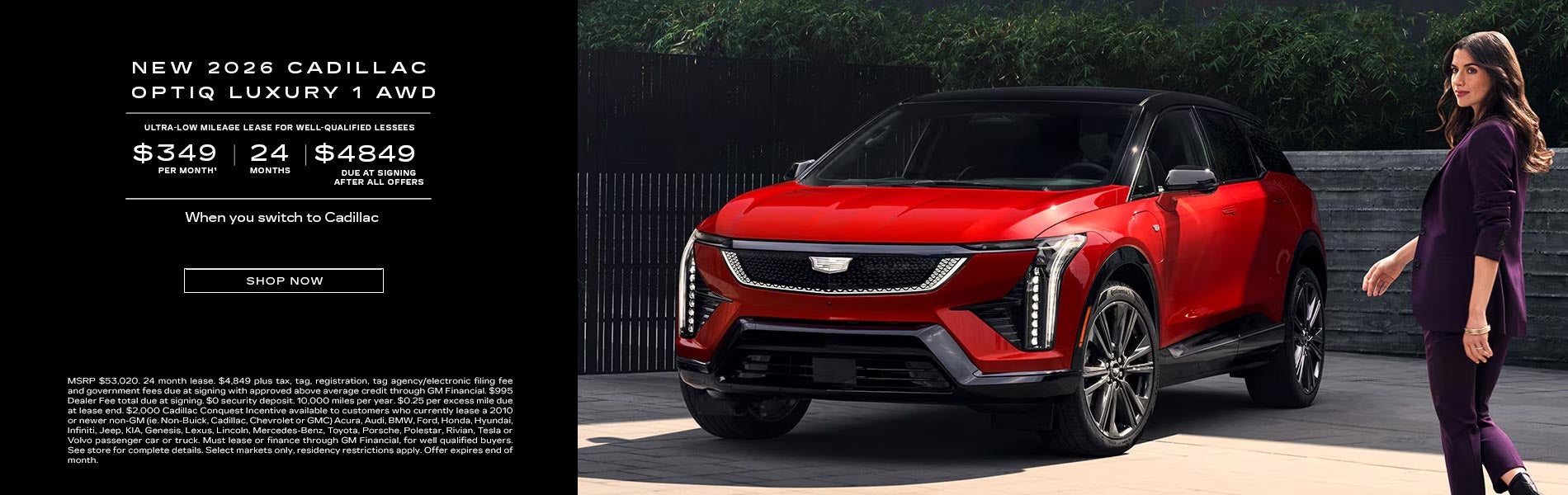 New 2026 Cadillac OPTIQ Luxury 1 AWD