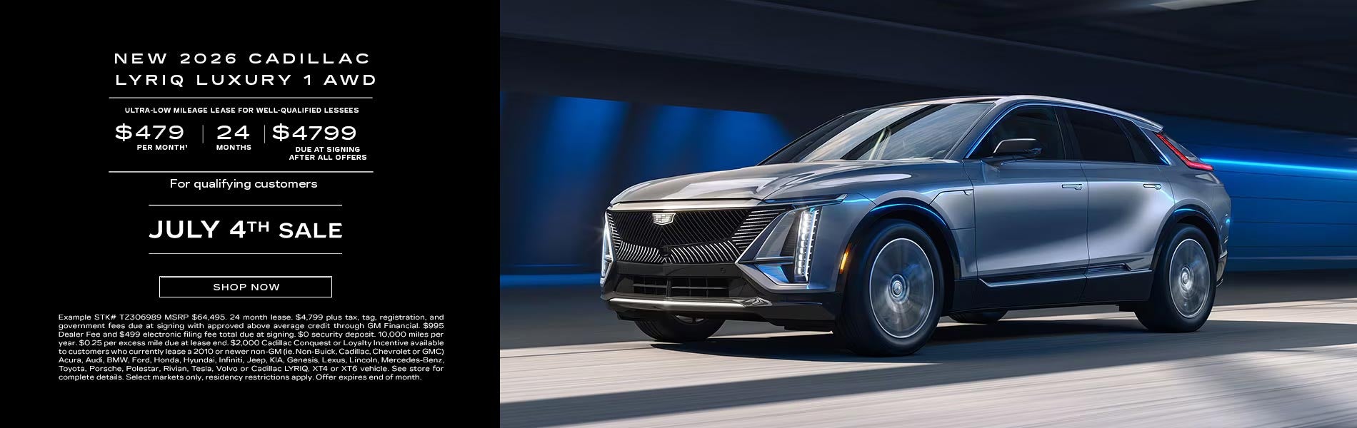 New 2026 Cadillac LYRIQ Luxury 1 AWD